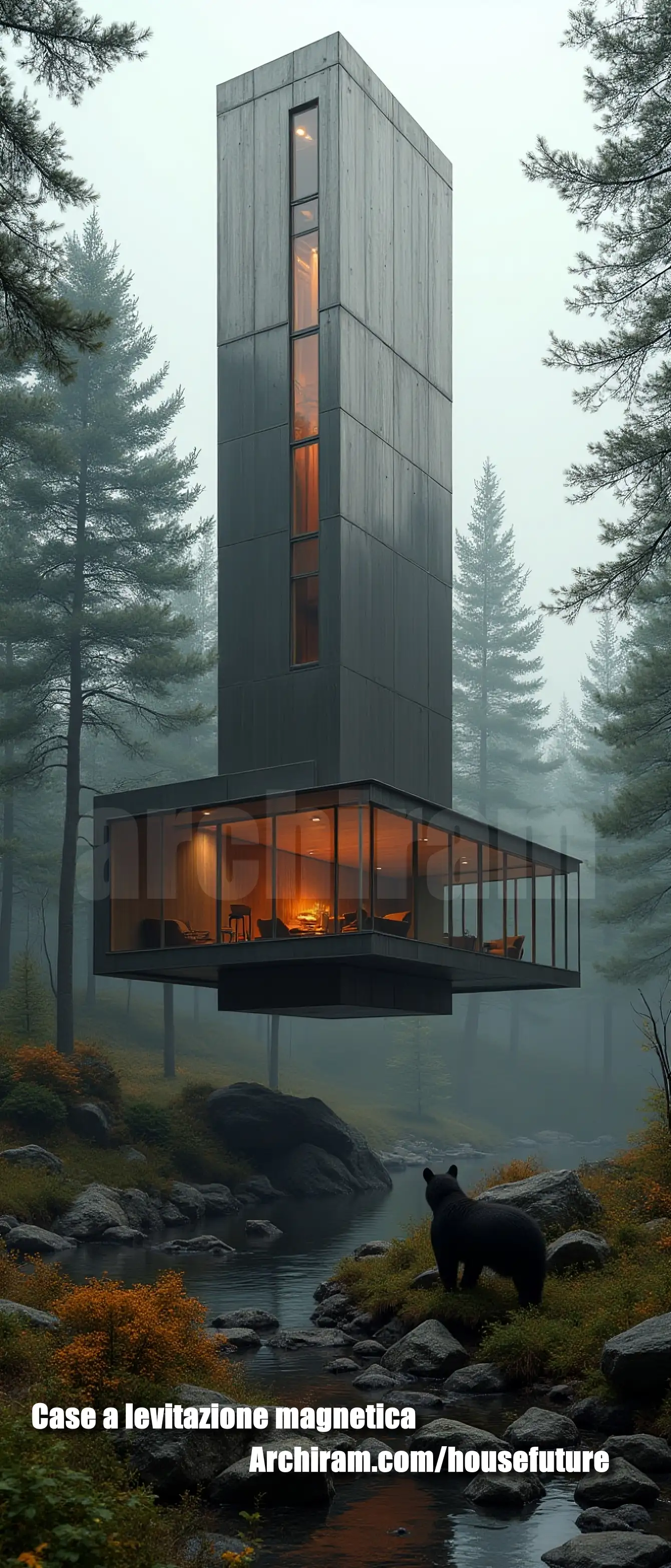 casa del futuro a Lievitazione Magnetica