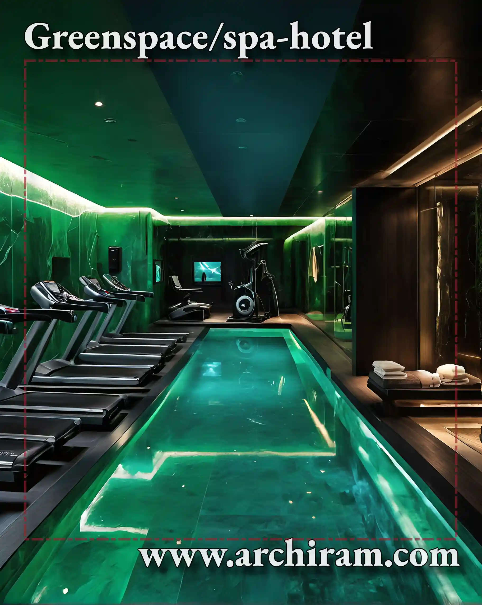 vista progetto SPA HOTEL