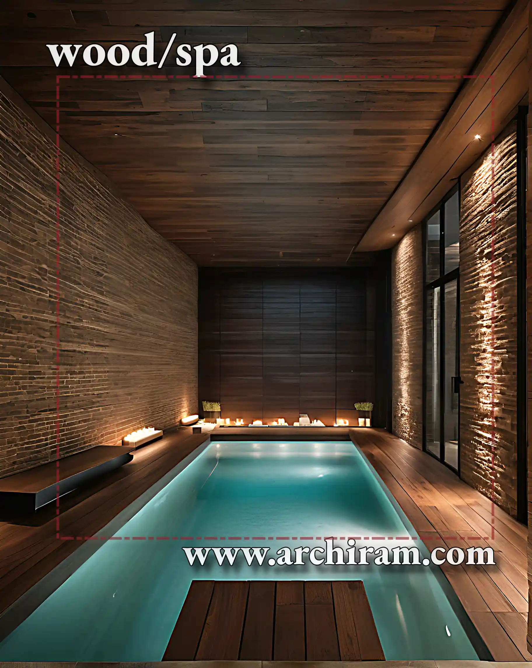 wood spa hotel fitnes relax best architect project wood spa